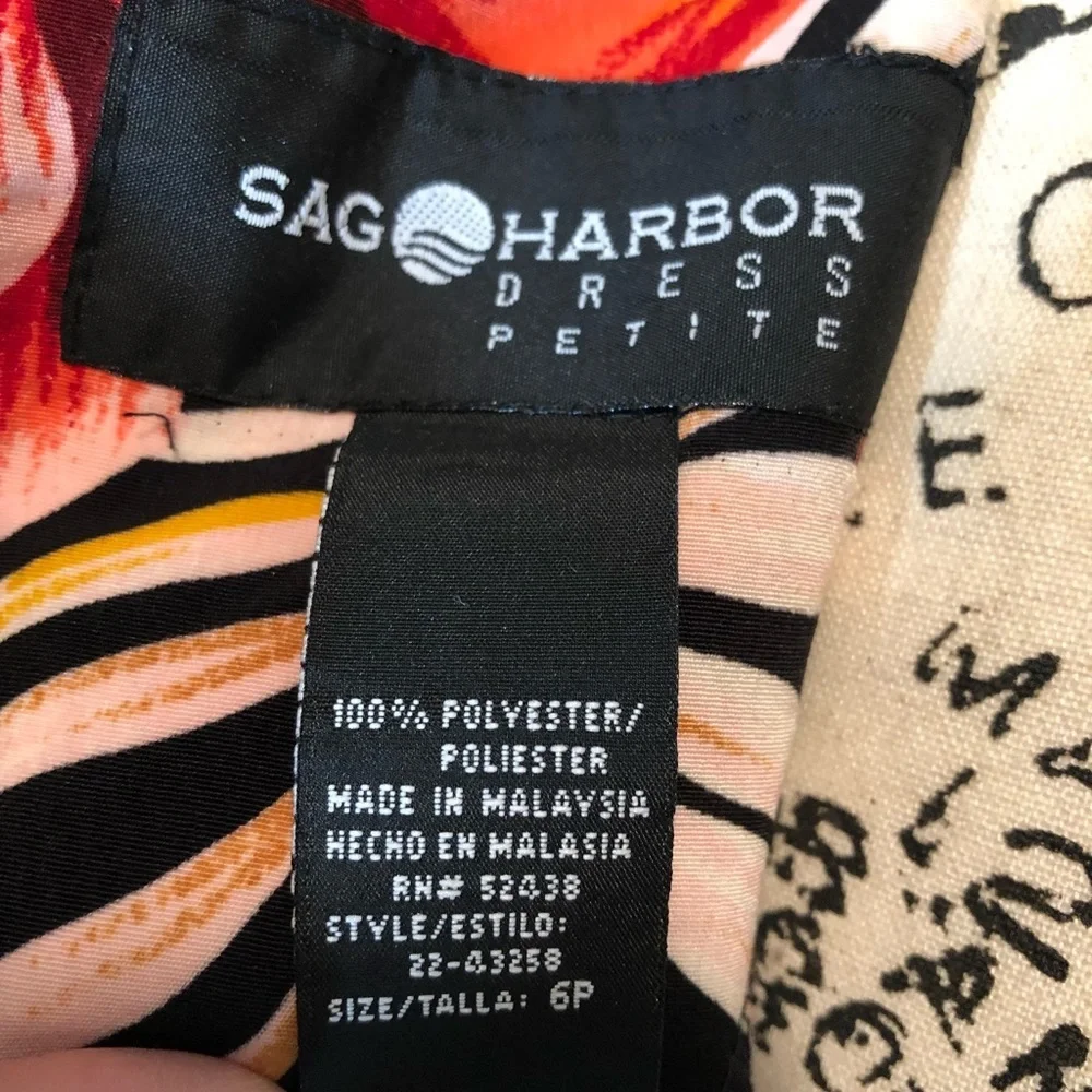 Sag harbor dress floral size 6P